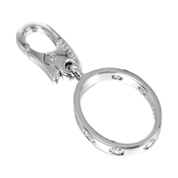 CARTIER Love charm Pendant top K18 Pink Gold/7P Diamond 2.22g Women - Picture 1 of 5